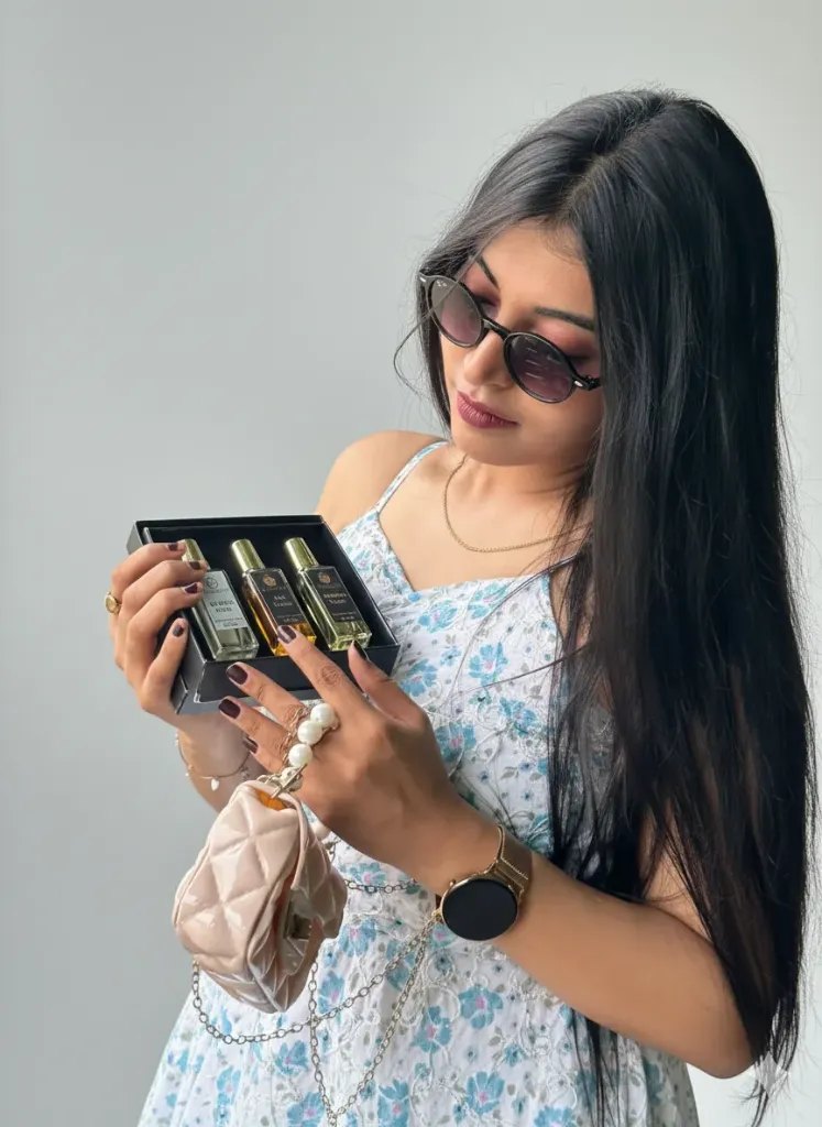Luxury Perfume Set ( Air Waves, Amber Veil, White Oud)