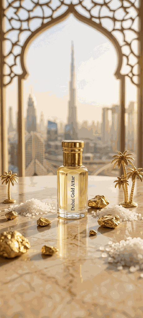 Dubai Gold Attar 12ml (Natural)